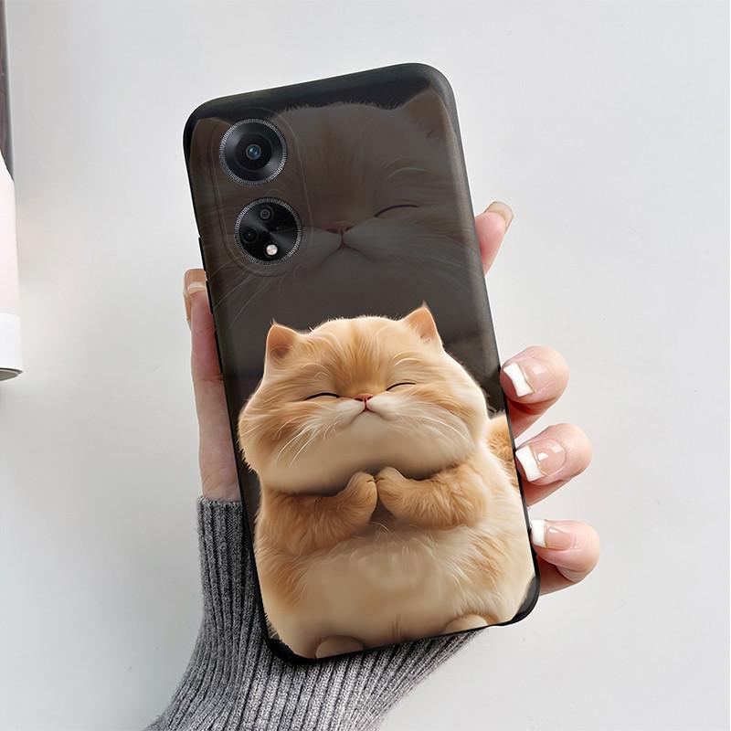 Чехол для OPPO A98 5G 2023 Милый Кот Мультяшная Собака Забавный Силиконовый Мягкий Задний Чехол для OPPO F23 CPH2527 OPPOA98 CPH2529 A1 5G Coque