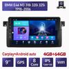 Android Car Radio Stereo for BMW E46 M3 318i 320i 325i 1998-2006 2 Din Multimedia Carplay Navigation Autoradio GPS WIFI Head Unit 4+64GB