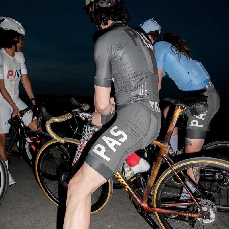 PNS High-Quality PAS Unisex Double Arrow Cushion Road Bike Bib Shorts with Sun Protection