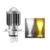 Высокояркая мотоциклетная фара H4 H6 12V Алюминиевый сплав LED Дальний/Ближний свет Светодиодные лампы 2000Лм Супер яркий Скутеры Противотуманная фара