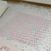 165Pcs/Sheet Functional Pearl Decal Convenient Lightweight Album Decoration