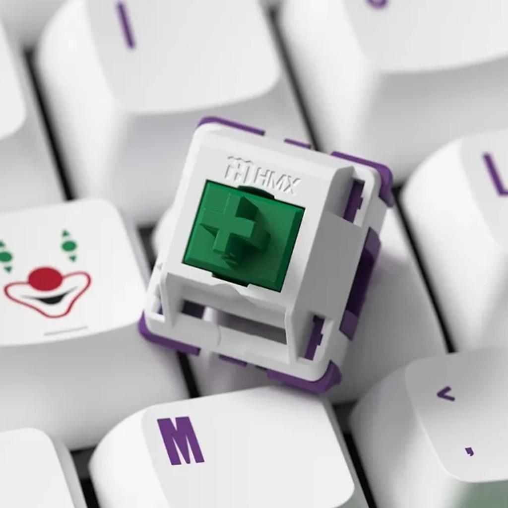 80Retros X HMX Joker Переключатель 5-контактный 45г Линейный HMX P3 POM Переключатели 3,5 мм Механическая клавиатура MX Переключатель Средний тон Заводская смазка