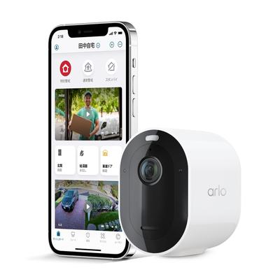 Arlo Pro 5S 2K Spotlight Camera Single Camera 2K Video with HDR Камера безопасности Цветное ночное видение Угол обзора Работает с Alexa Home Security Белый