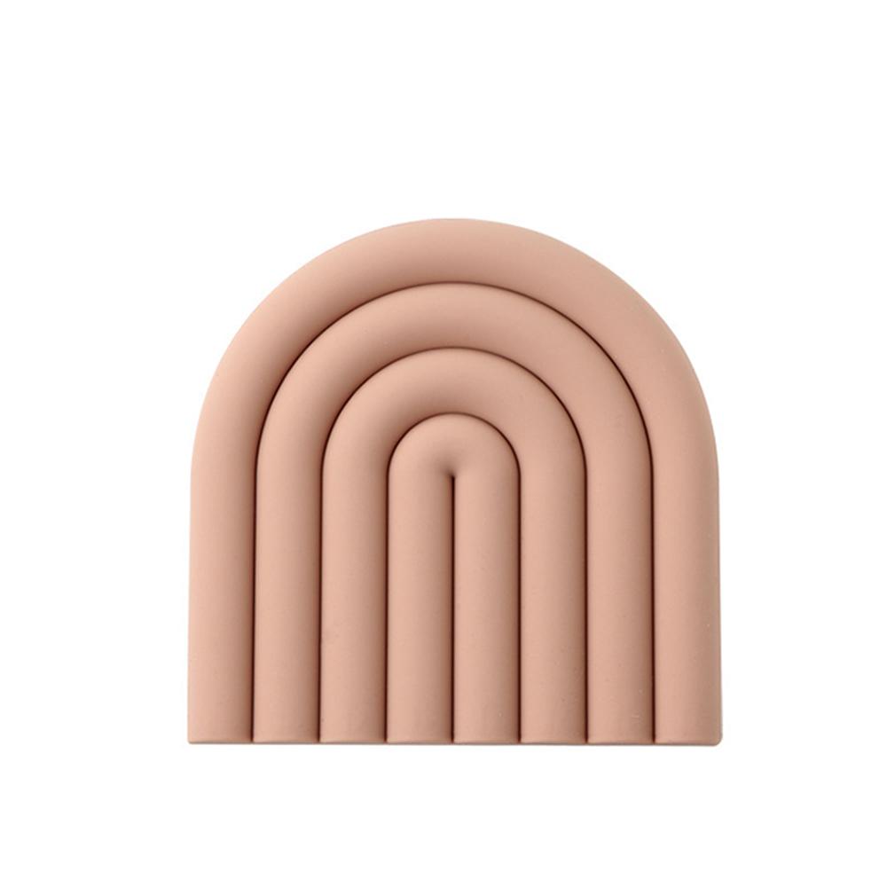 U-образный теплоизоляционный коврик, высокотемпературные бытовые подставки под миски и тарелки, силиконовый анти-гладильный коврик, коврик для стола, подставка под приборы