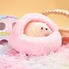 Yousheng Guinea Pig Теплая кровать Гнездо для хомяка Спальный домик Мягкий уютный маленький питомец пещера для морских свинок Ежиков Белок