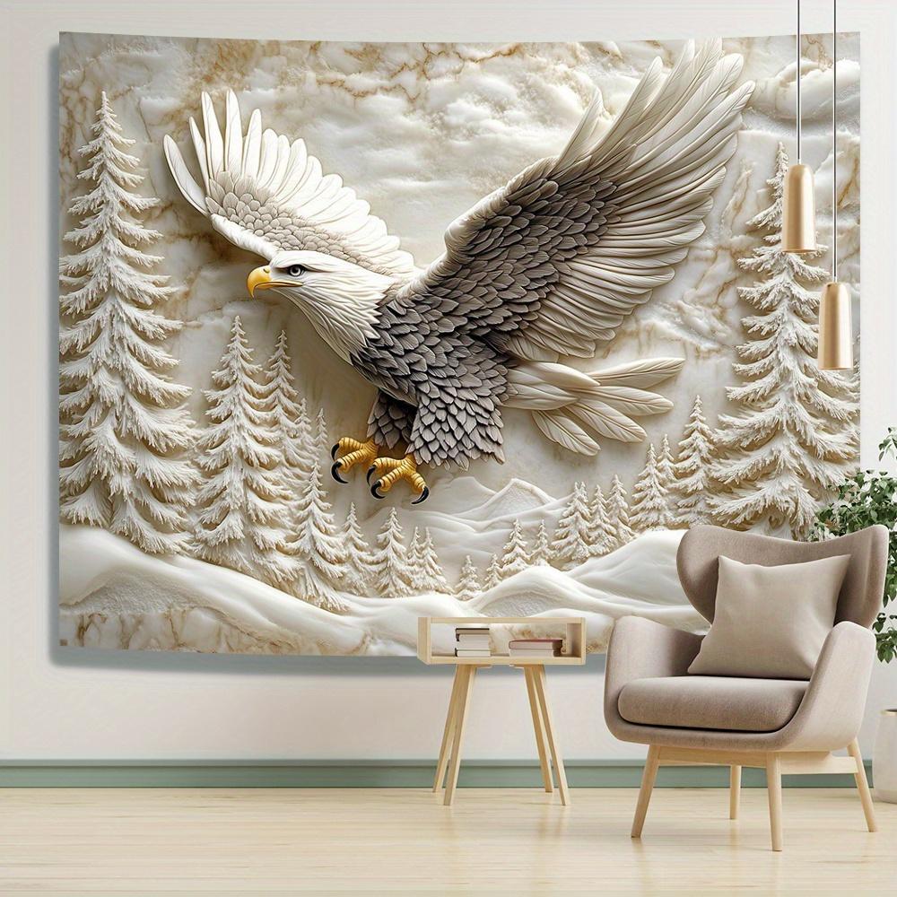 Soaring Eagle Tapestry Perfect for Home Décor Adding Natures Majesty and Wilderness Charm to Your Living Space