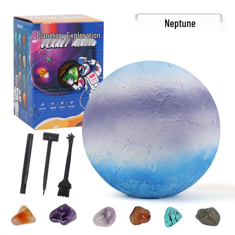 Браслет из драгоценных камней «Восемь планет», ручная работа, археологические раскопки, развивающая игрушка