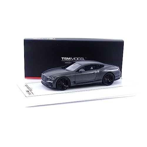 TrueScale Miniatures TSM MODEL 1/43 Bentley Continental GT Speed ??2022 Anthracite Satin Finished Model TSM430621