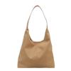 Fashionable Everyday Tote Bag For Women Spacious And Stylish Pu Bag Available In Black Khaki Brown
