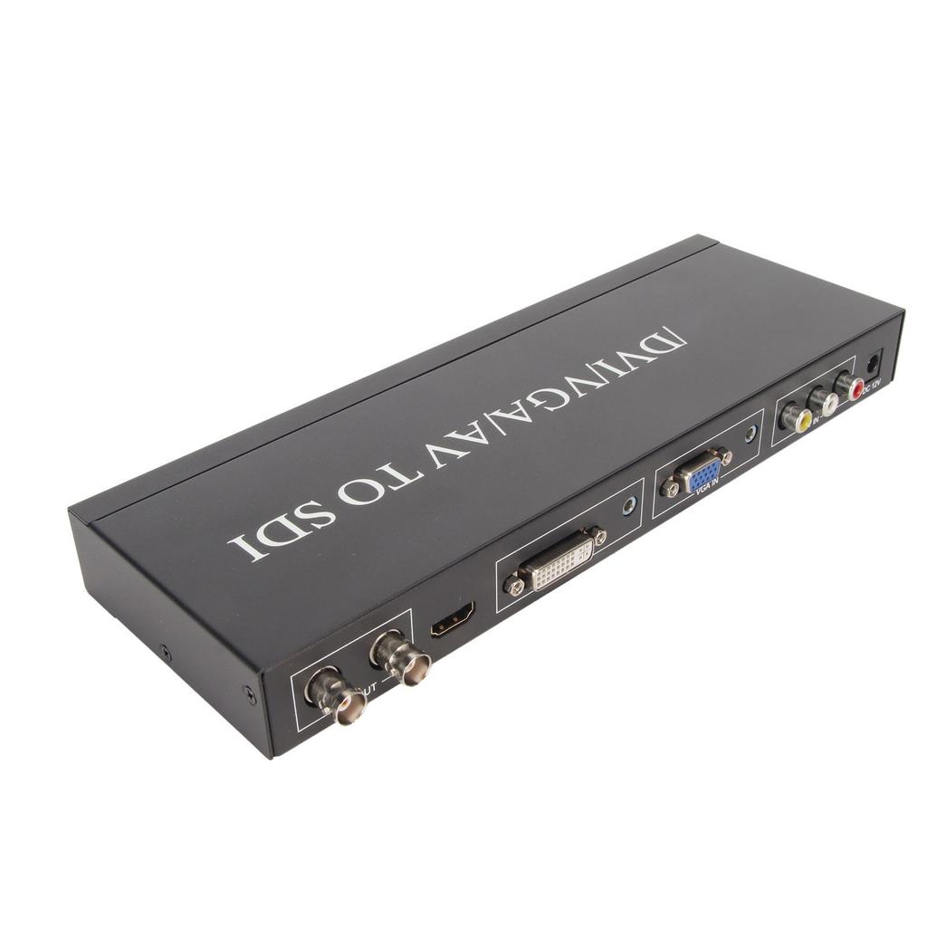 Мультиформатный видеоконвертер в SDI HD 3G SDI 1080P60 HD Мультимедийный интерфейс DVI VGA AV в SDI