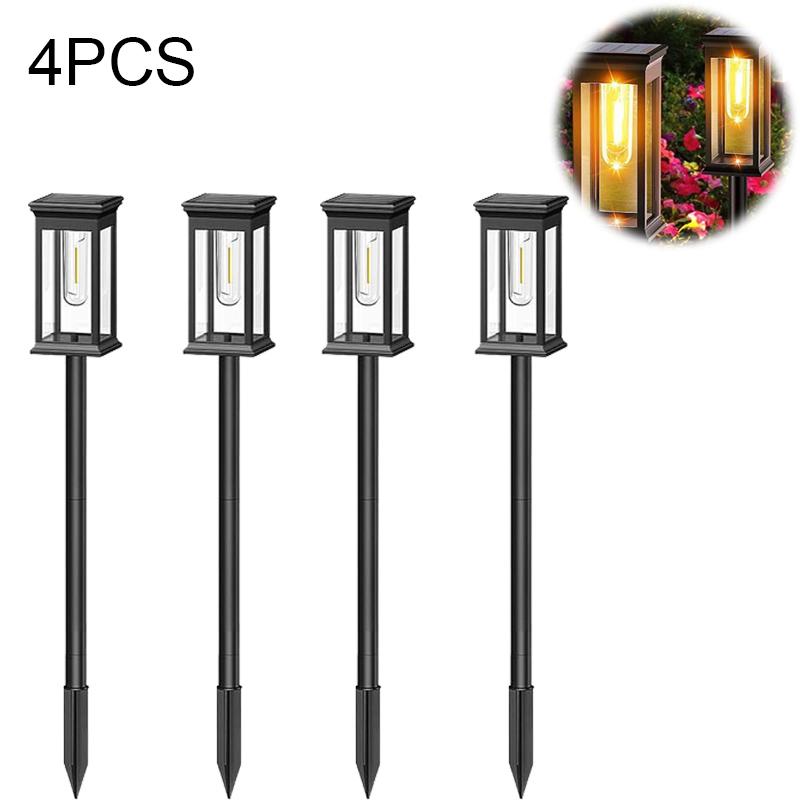 Солнечные дорожки IP65 Водонепроницаемый газонный солнечный светильник Регулируемая высота светодиодный уличный светильник Декоративный солнечный ландшафт