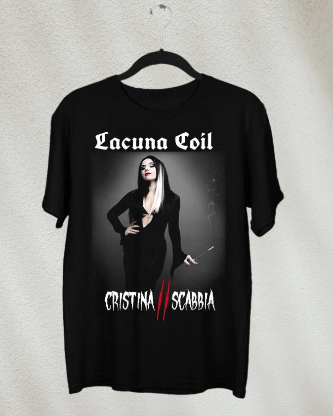 New Cristina Scabbia Lacuna Coil Album Band Gift For Fan S to 5XL T shirt Unisex T-Shirt
