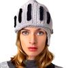1 шт. модная вязаная шапка в стиле рыцаря, шлем, маска, защита ушей, праздничная шапка для улицы, ветрозащитная