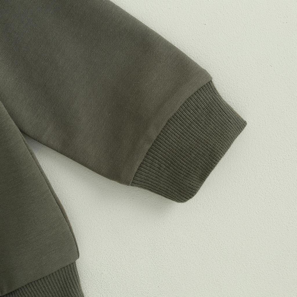 Осенне-зимняя одежда для маленьких мальчиков, свитшот с принтом «MAMA's BOY» с длинными рукавами + эластичные спортивные штаны, комплект одежды для малышей