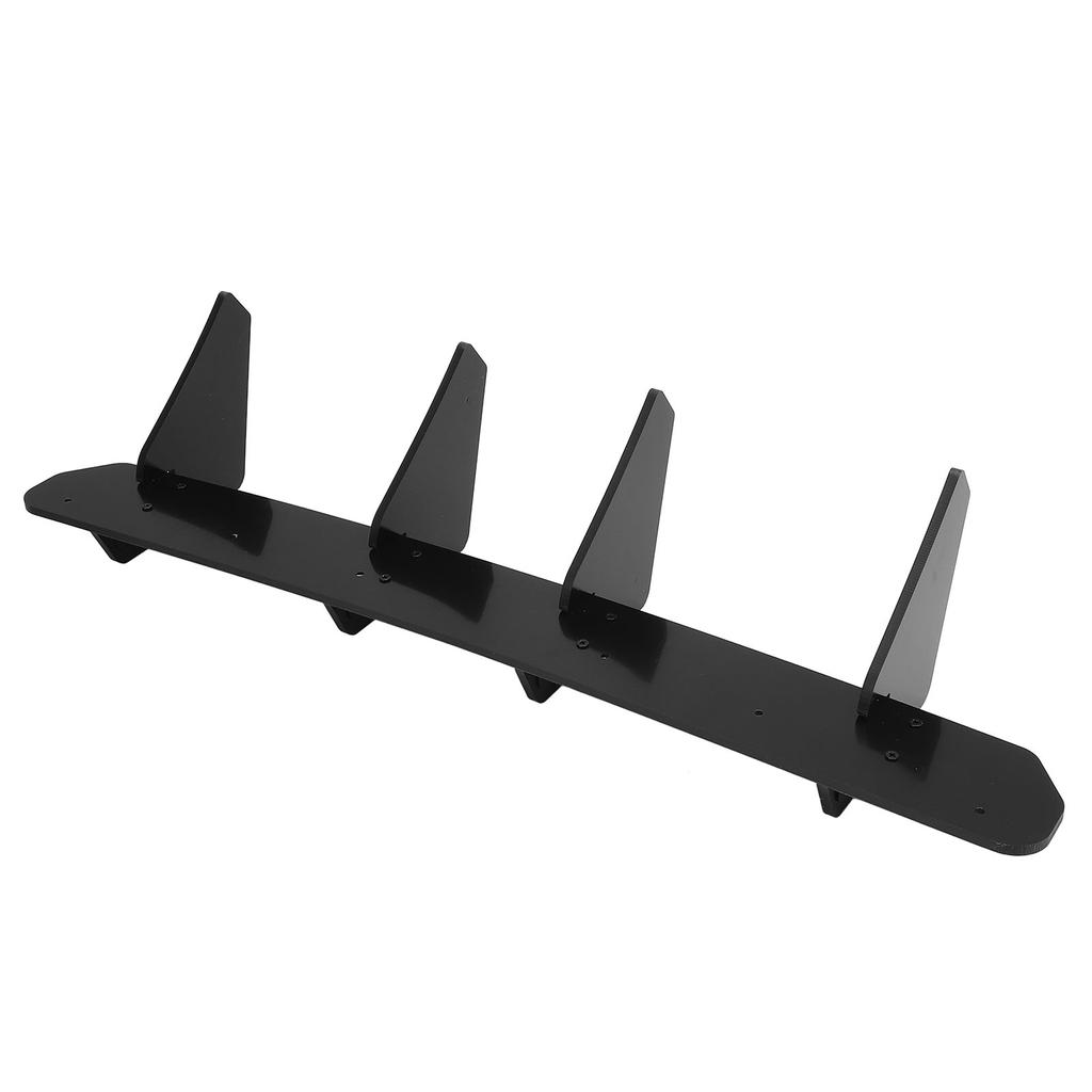 Задний бампер, диффузор, спойлер, глянцевый черный, спортивный вид, комплект для заднего бампера, губа, обвес для MK6 Standard 