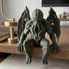 1 упаковка фигурка осьминога с крыльями, 3D-печатная статуэтка темного мифа, украшение для офисного стола, креативный праздничный коллекционный подарок