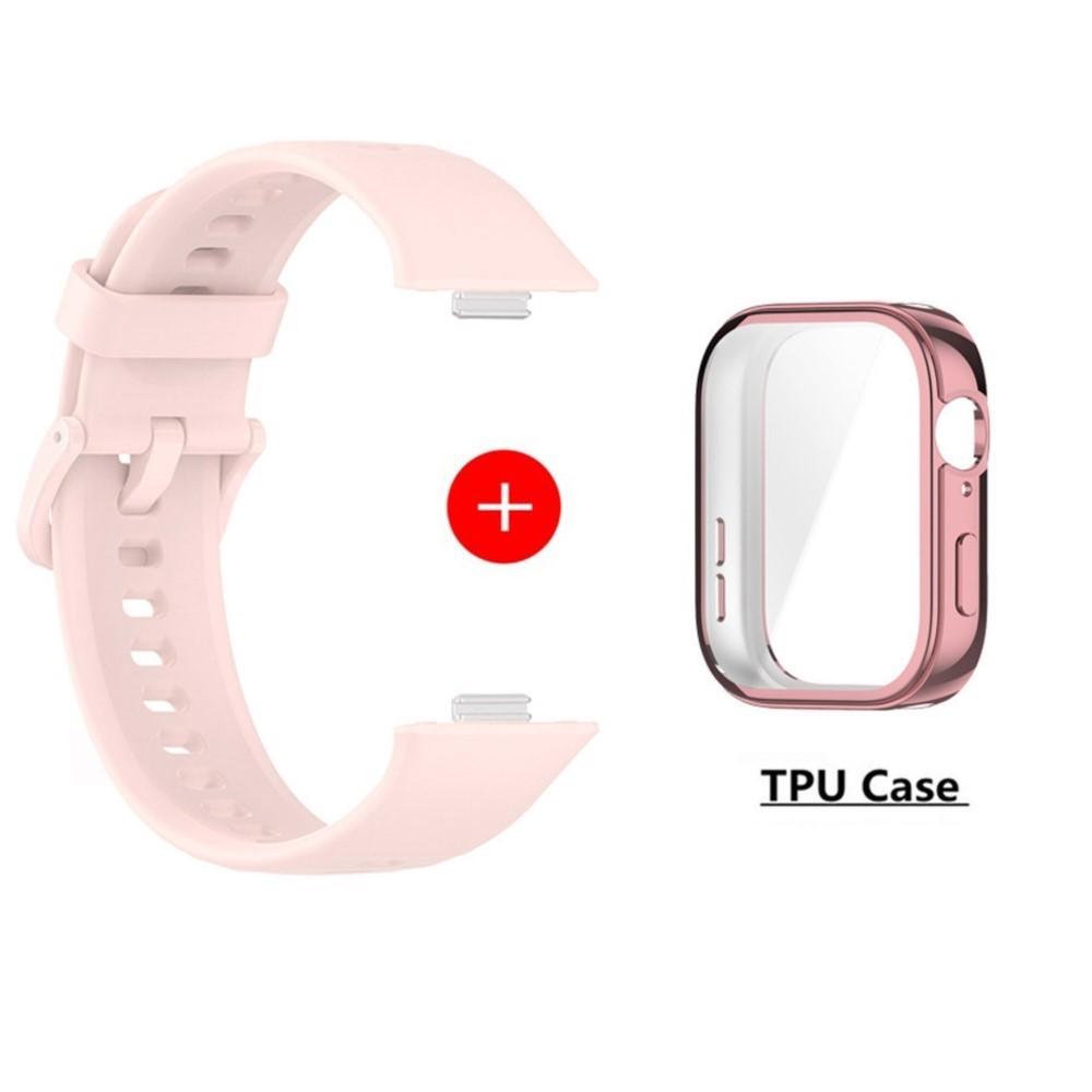 Sport Silicone Band+Case For Huawei Watch Fit 3 Strap Smartwatch Accessories Replacement Correas Bracelet for Huawei Watch fit3
