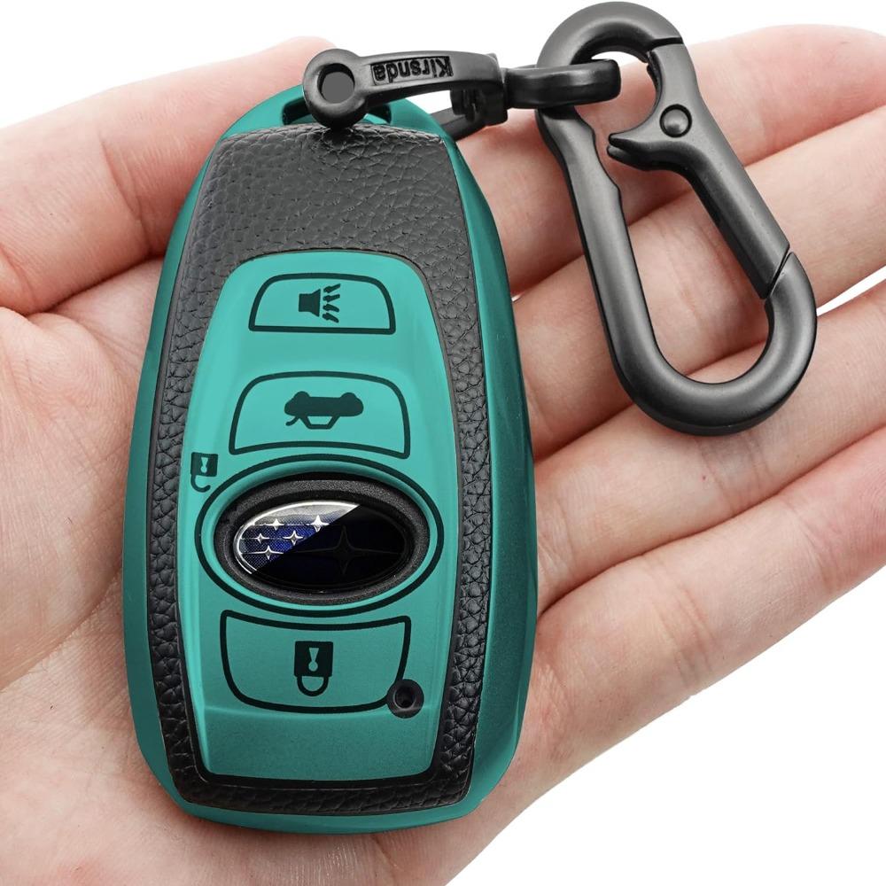 4-цветная защита для автомобильных ключей с брелком для BRZ Legacy Outback Ascent Crosstrek Forester WRX