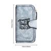 Aerobatic Print Long Wallet Forever Multi Card Holder Fashion Casual Purse for Daily Use