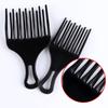 Curly Hair Anti-static Salon Styling Tool Hair Fork Brush Wide Tooth Comb Afro Hair Pick Comb
