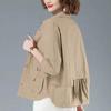 Autumn Women's Fashion Is Thin Two-piece Bottoming Shirt, Small Shirt, Women's Outer Wear Long-sleeved T-shirt Jacket