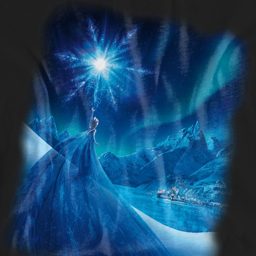 Frozen Unisex Adult Magical Light Elsa T-Shirt