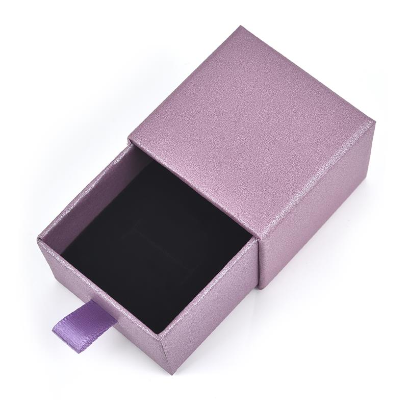 Drawer Jewelry Packaging Box Pull Out Necklace Ring Earring Bracelet Storage Organizer Display Gift Box 5 * 5 * 3cm