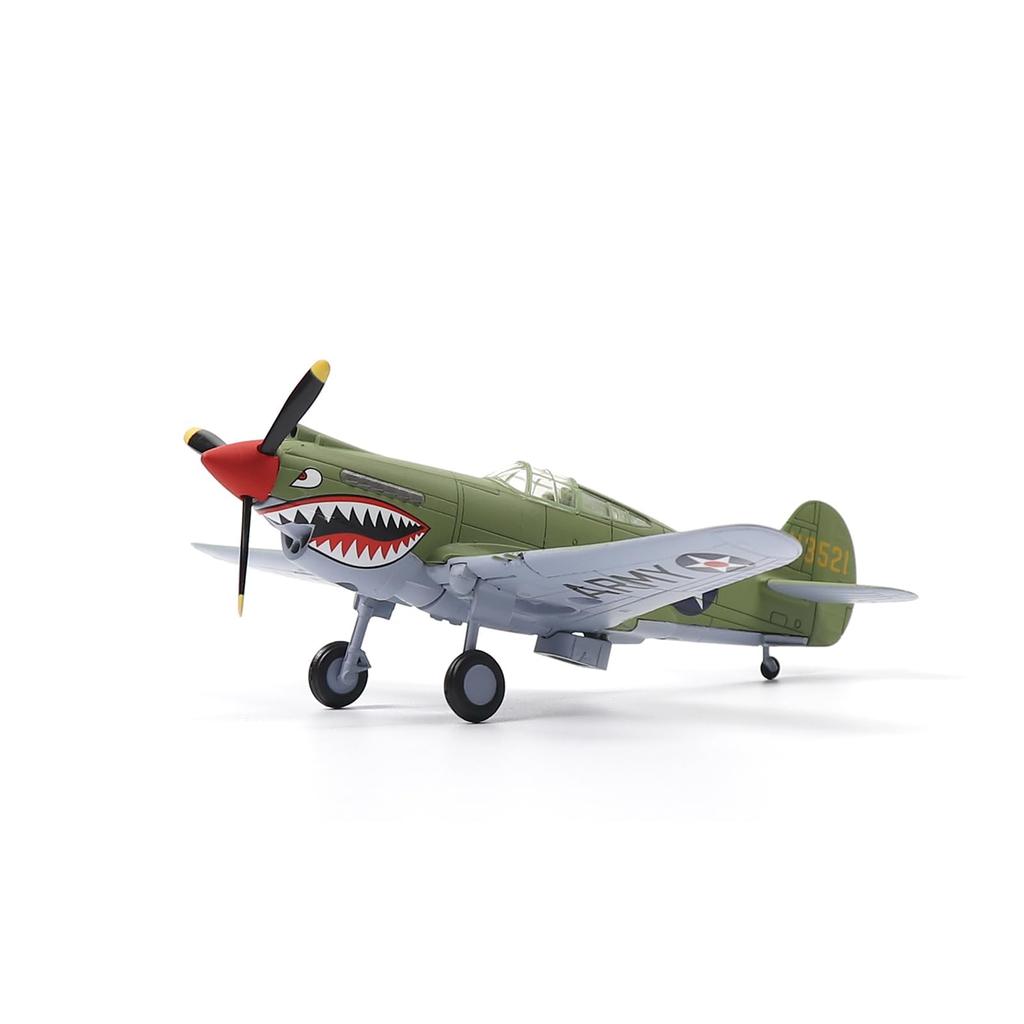 NUOTIE Scale Tomahawk Fighter AVG Fighter Model Diecast Metal для военной коллекции и модели самолета 1/72 P-40E