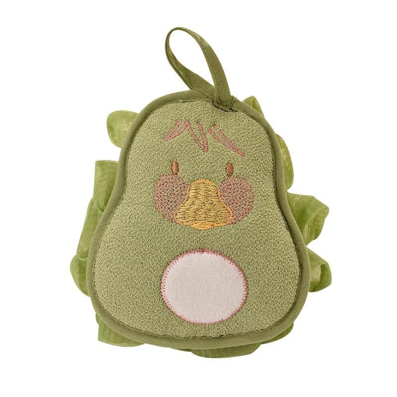 Скидка 5 юаней: Новая двухсторонняя мочалка-цветок для ванны - Милая и эффективная мочалка для спины