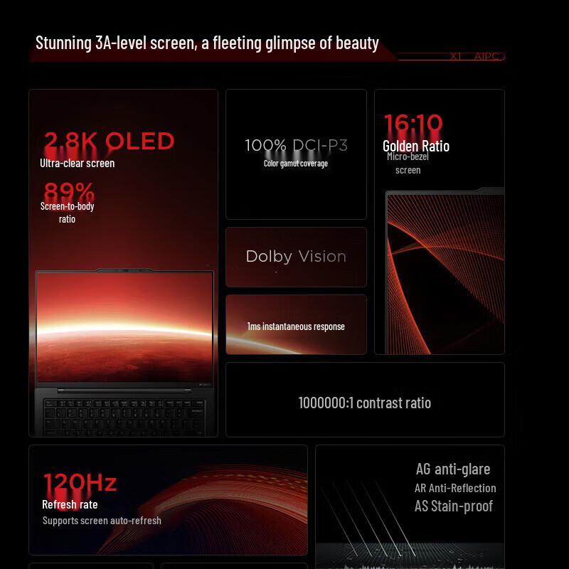 Lenovo ThinkPad X1 Carbon Gen 12 14-inch Business Laptop (CN version)