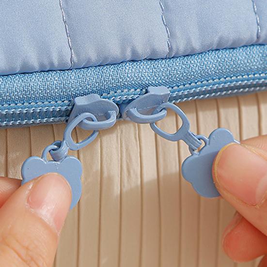 Bag Large Capacity Handheld Wash Bag Zipper Closure Multi-functional Beauty