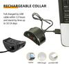 Dog Training Collar No Shock Harmless Safe Sound Vibration Pet Anti Barking Device USB Rechargeable for All Size Dogs