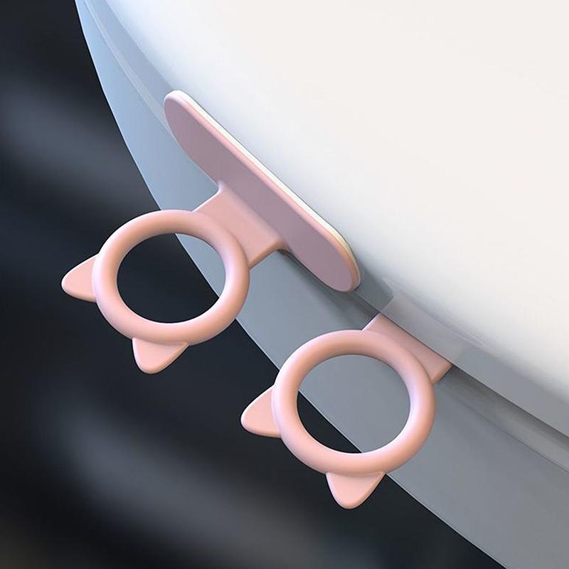 2 шт. подъемники сиденья унитаза многофункциональные силиконовые самоклеящиеся ручки для дверцы шкафа избегайте прикосновения ручки крышки унитаза аксессуары для туалета