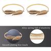 Curtain Tiebacks Aluminum Alloy Spring Design Curtain Ties Carving Design Curtain Holdback Curtain Holders for Drapes Thin or Thick Curtain Modern
