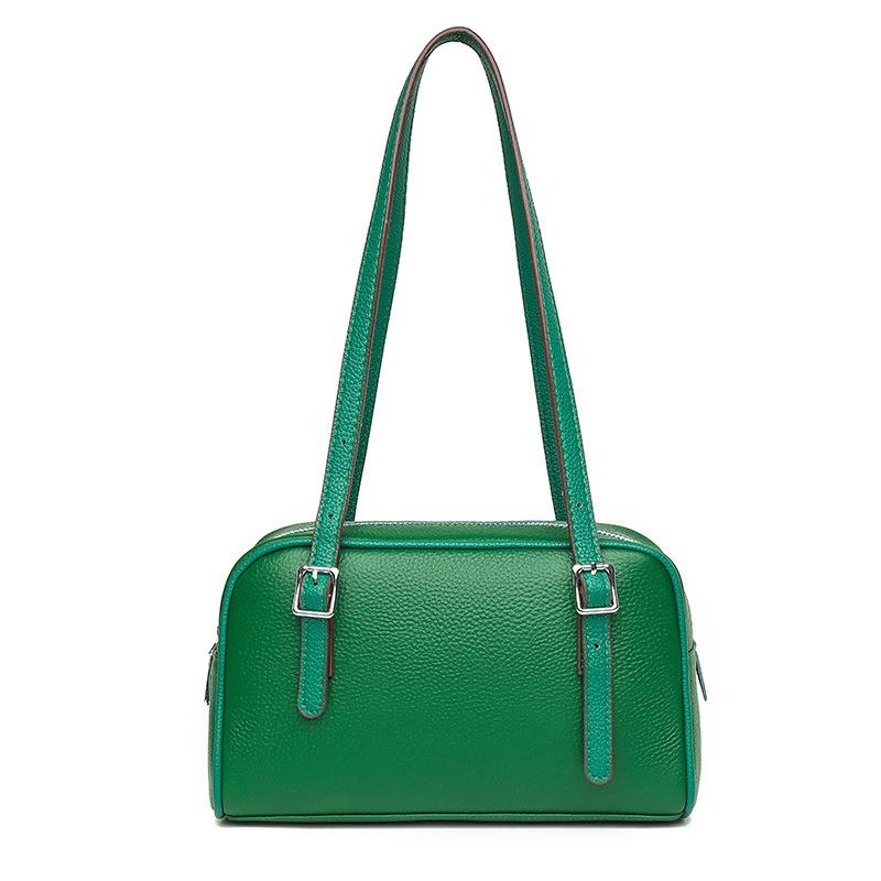 Сумка подмышкой из коровьей кожи первого слоя, модная женская сумка через плечо из натуральной кожи