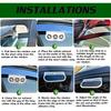 Car Ventilation Fan, Solar & USB Powered, Car Fan, Car Ventilation, Hot Air Exhaust,