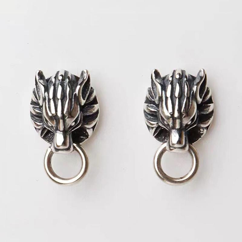 Игра Final Fantasy Cloud Strife Wolf серьги-гвоздики для мужчин и женщин подарок