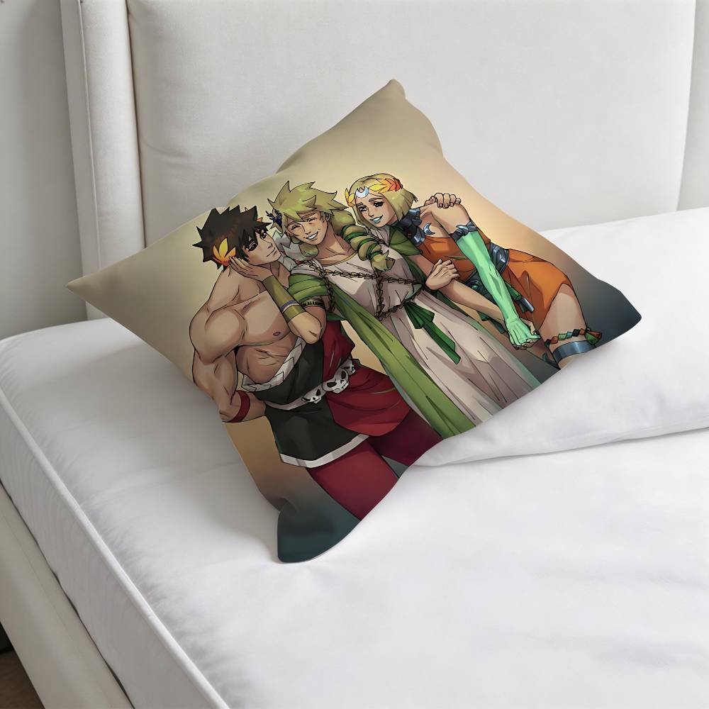 Hot HHades  Game Square Pillow Case Soft Decorative Throw Pillow Cover for Home Sofa Bed