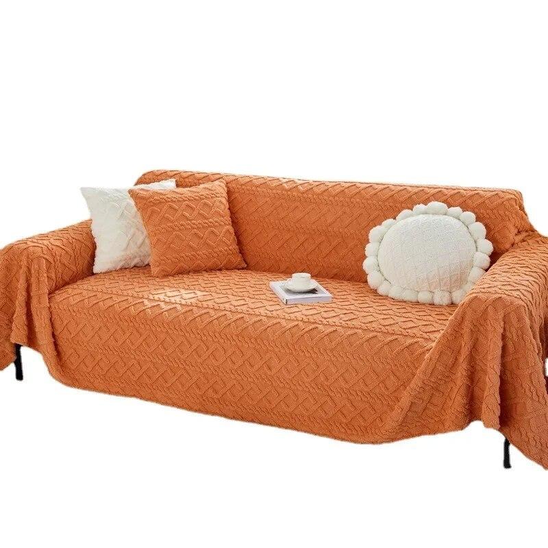 Big Plush Sofa Towel Soft Full Throw Blanket Full Deck Chair Sofa Protective Case Living Room Bedding Couch Cushion Sofa Cover