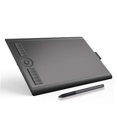 Графический планшет GAOMON M10K PRO с поддержкой наклона, 10 горячих клавиш, совместимый с онлайн-программами, 10 x 6 дюймов, колесо, чувствительность, перо без подзарядки, клавиши, рисование,