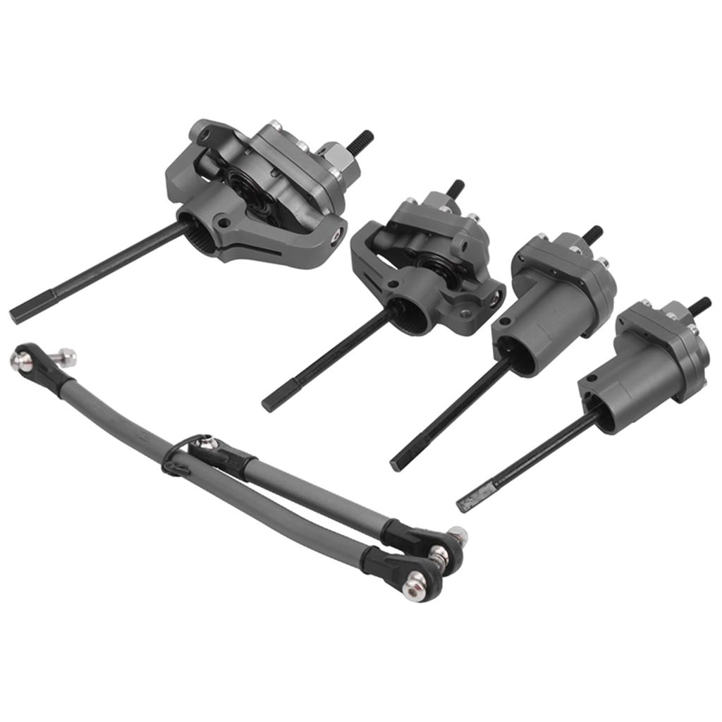 Rear Front Portal Axle WSteering Link Transmission Shaft Fit for Axial SCX10 II 90046 90047 RC