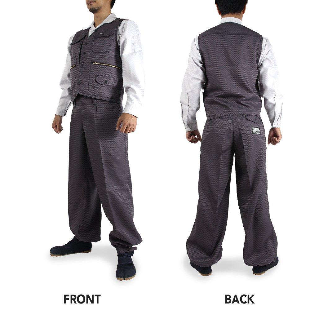 Серия Жилет и Длинные бриджи 7260s611414 Работа Тоби L x W Насыщенный винный [Toraichi] Toraichi/7260 Верхняя одежда, Бриджи, Брюки, Одежда, 82см, 97