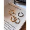 Irregular Liquid Metal Rings for Women, Light Luxury, High-End Feel, Gold and Silver Color, Middle Finger and Index Finger Rings, Niche Design