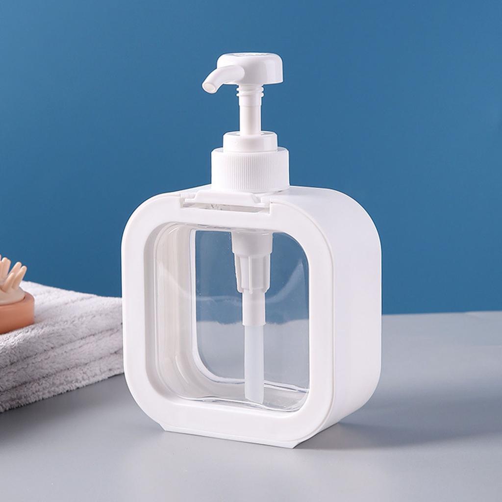 Refillable Soap Pump Dispenser Empty Bottle Dispenser With Press Pump For Soap Shampoo Shower Lotion Hand Shampoo Bottles Soap