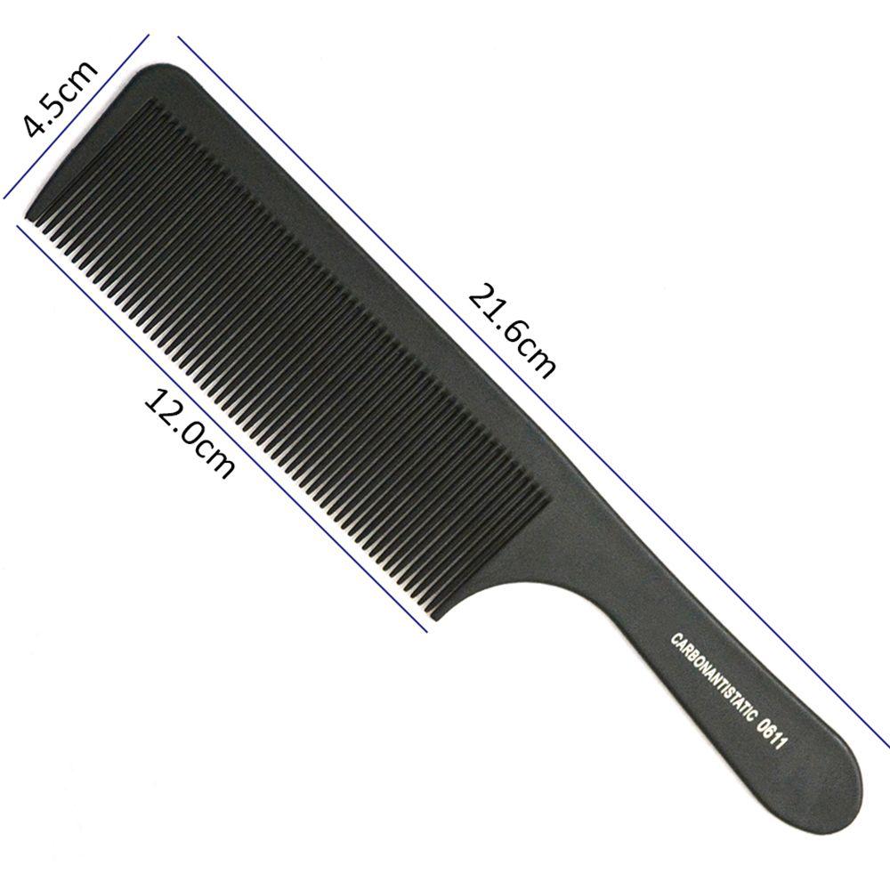Professional Anti-static Salon Styling Tool Hairdressing Detangling Flattop Hair Cutting Comb