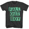 Fall Out Boy Cutout Logo Smoke Music Shirt