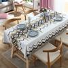 Утолщенная водонепроницаемая скатерть в этническом стиле, прямоугольная бытовая скатерть, скатерть для чайного стола, скатерть из ПВХ, моющаяся и маслостойкая