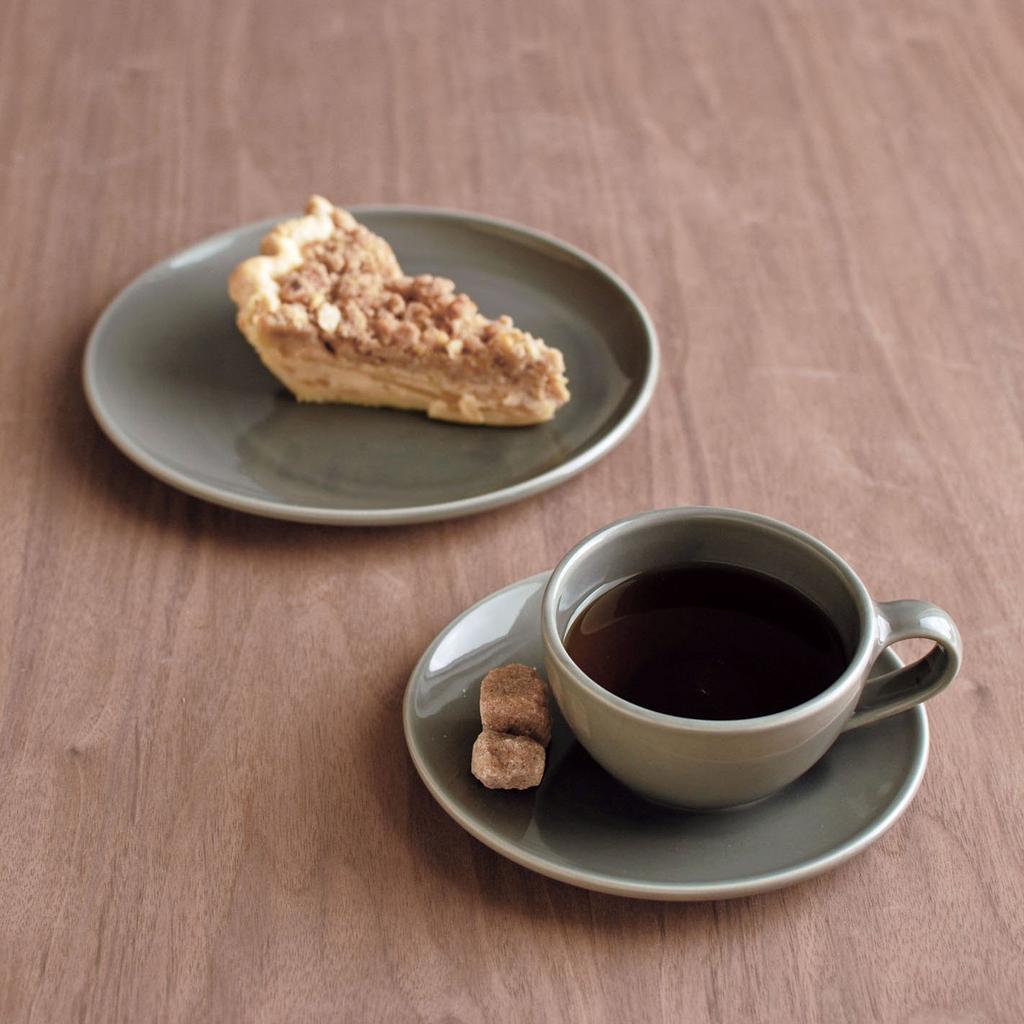 Kinto TOPO Cup Saucer 200ml White 23589 &