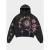 2025 Youth Trendy Printed Zip-Up Hoodie Teens Casual Long Sleeve Loose Fit Sweatshirt