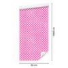 Stars wallpaper, powder pink background, powder pink center, 50x1000